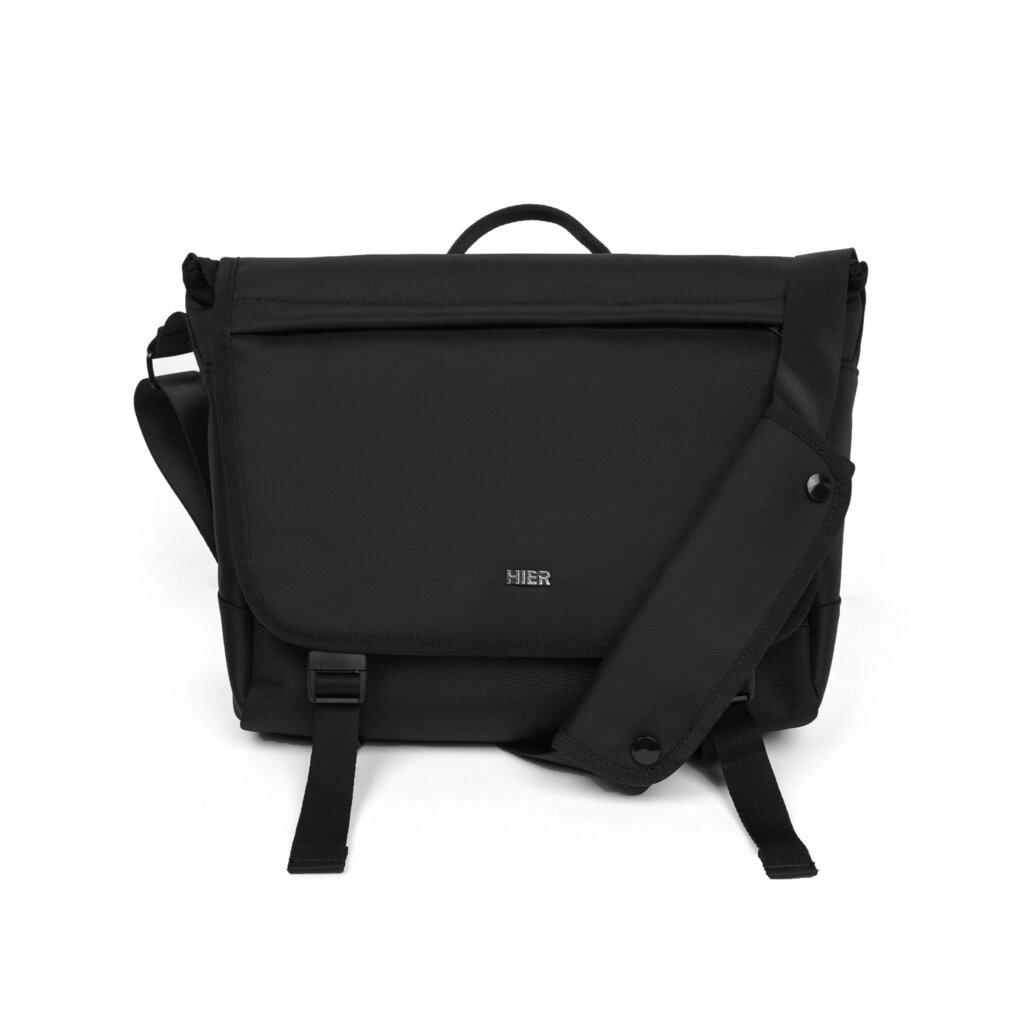 BOSS logo-stamp Leather Laptop Bag - Farfetch